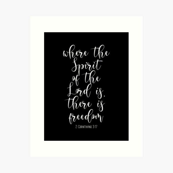 Item preview, Where The Spirit of The Lord is There designed and sold by corbrand.