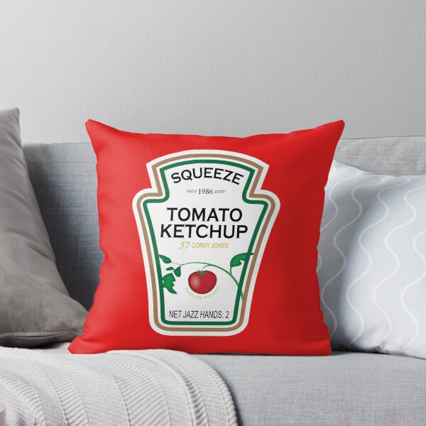 Item preview, Funny Ketchup Label designed and sold by FancyHatPenguin.