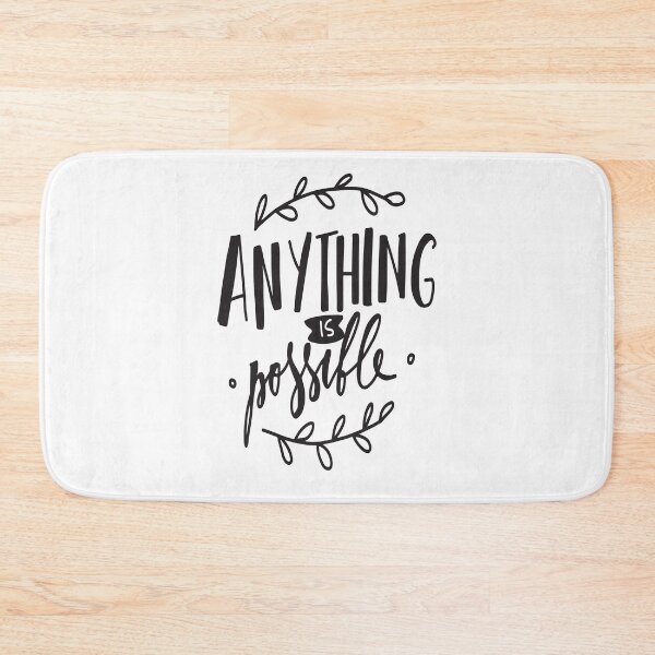 Item preview, Anything Is Possible Inspirational Quotes designed and sold by ProjectX23.