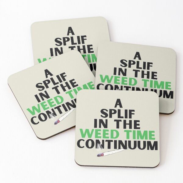 Item preview, A splif in the weed time continuum designed and sold by bluehair.
