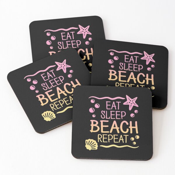 Item preview, Eat Sleep Beach Repeat designed and sold by DuskAttacker.