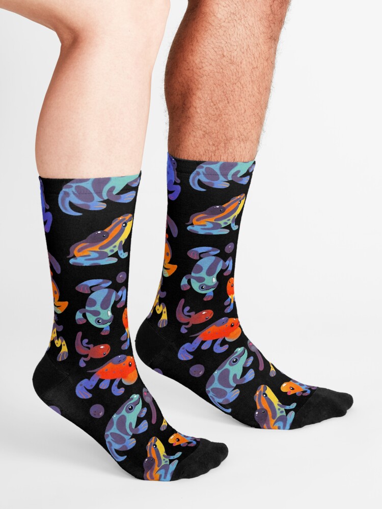 Alternate view of Poison dart frogs - dark Socks