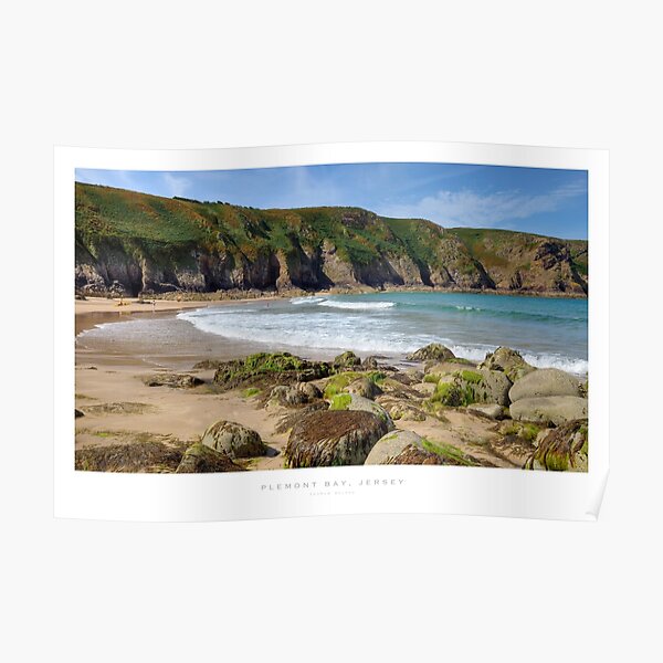 Plemont Bay, Jersey Poster