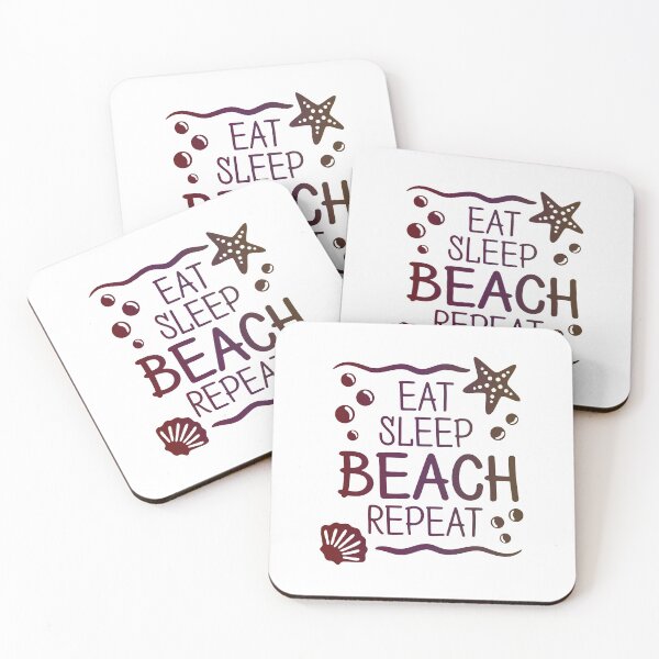 Item preview, Eat Sleep Beach Repeat designed and sold by DuskAttacker.