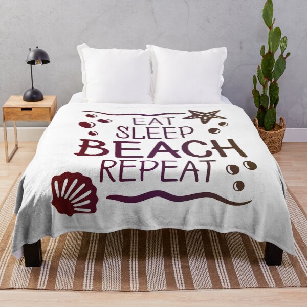 Item preview, Eat Sleep Beach Repeat designed and sold by DuskAttacker.