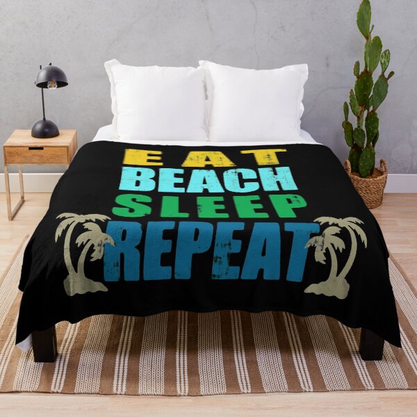Item preview, Eat Sleep Beach Repeat designed and sold by DuskAttacker.