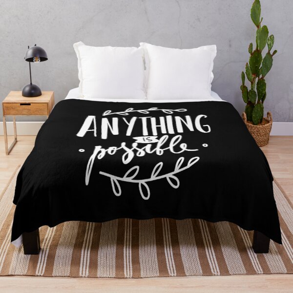 Item preview, Anything Is Possible Inspirational Quotes designed and sold by ProjectX23.
