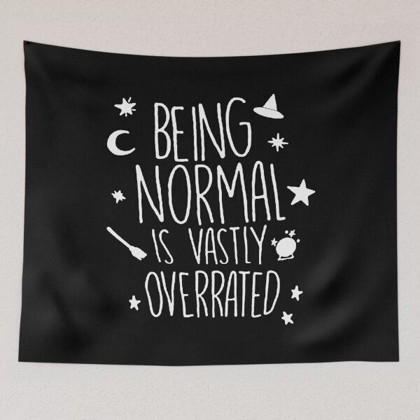 Item preview, Halloweentown Movie Quote Being Normal designed and sold by DuskAttacker.
