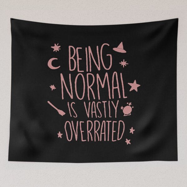 Item preview, Halloweentown Movie Quote Being Normal designed and sold by DuskAttacker.