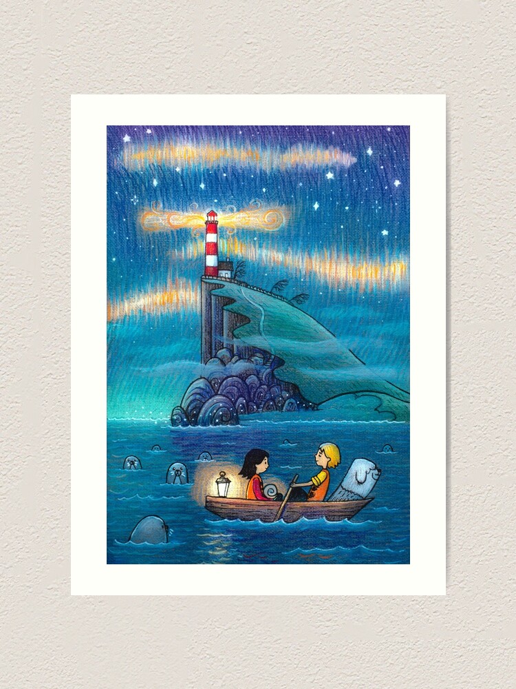 Song Of The Sea Art Print By Illustore Redbubble