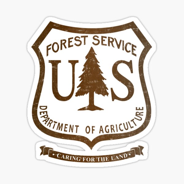 US Forest Service Sticker