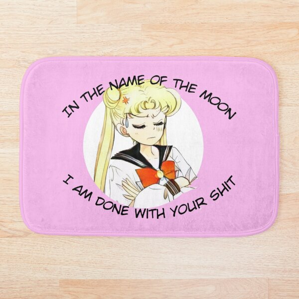 In the Name of the Moon, I am Done With Your Sh*t Bath Mat