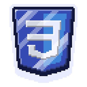 Artwork thumbnail, CSS3 Metallic PixelArt by astrellon