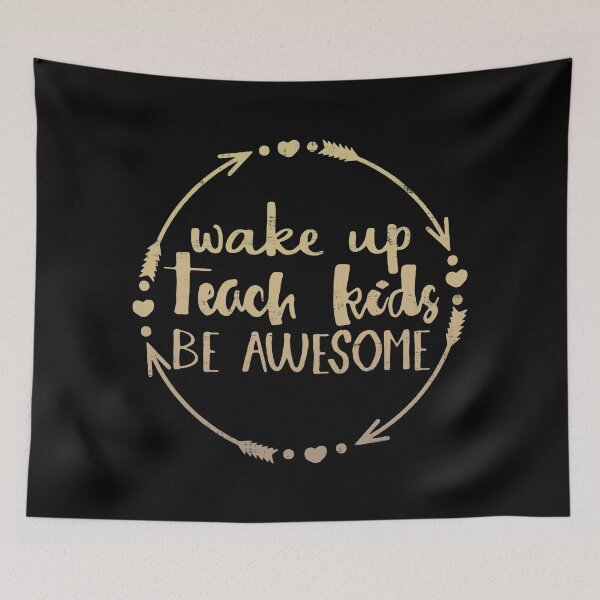 Item preview, Wake Up Teach Kids Repeat  designed and sold by UntilDixie.