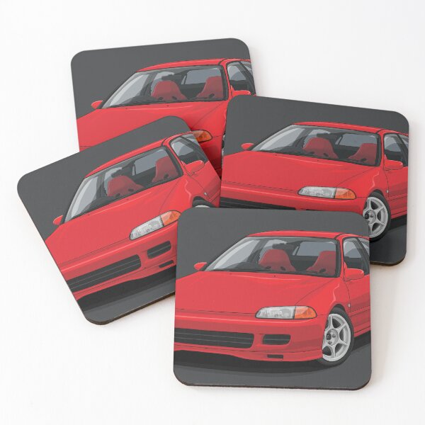 Item preview,  Civic EG hatch red designed and sold by ArtyMotive.