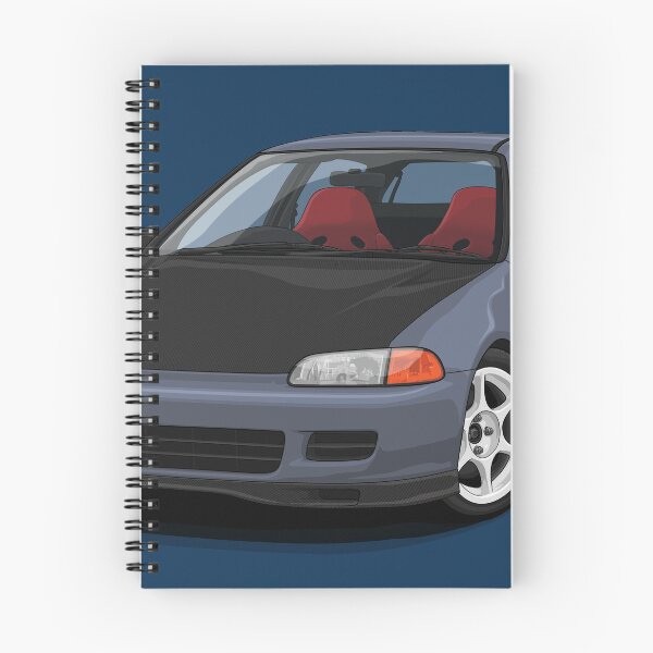 Item preview, Civic EG hatch grey designed and sold by ArtyMotive.