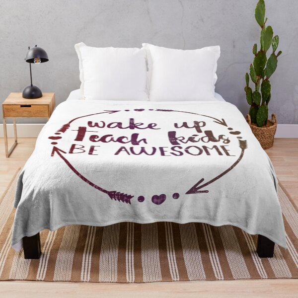 Item preview, Wake Up Teach Kids Repeat  designed and sold by UntilDixie.