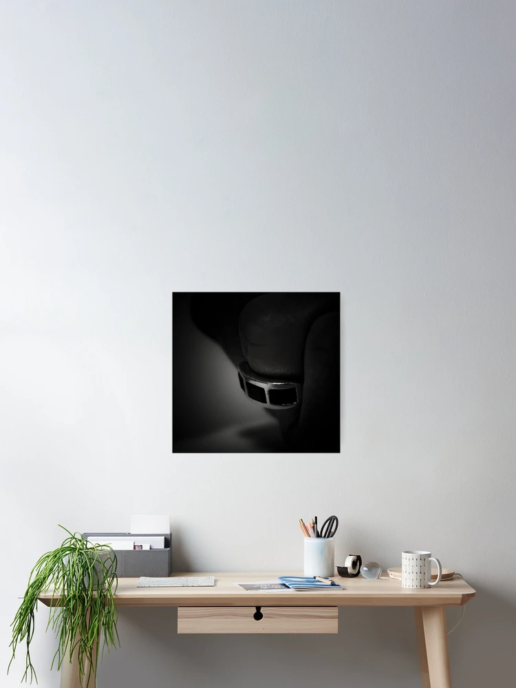Imagen 2 de 3, Póster con la obra A RING OF SILVER, diseñada y vendida por June Ferrol.