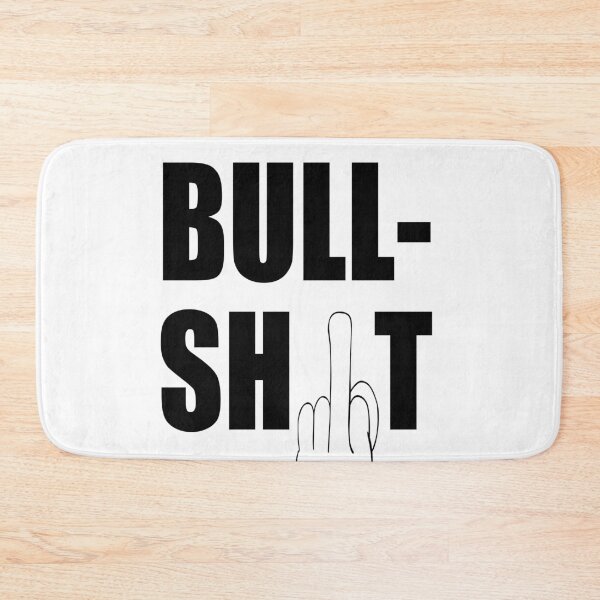 Item preview, Bullshit black print designed and sold by GePadeSign.