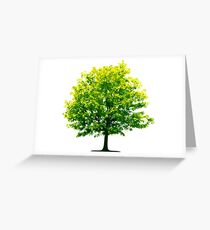 Tree Save the Planet Greeting Card