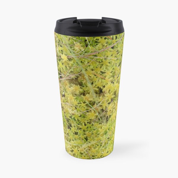 A Bed of Sphagnum Moss Travel Coffee Mug