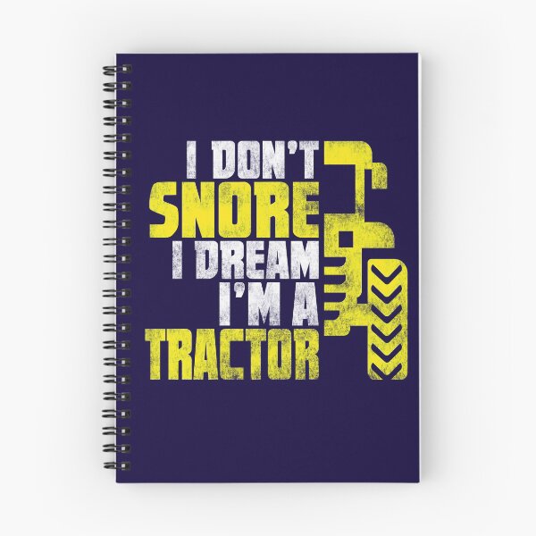 Item preview, I Don't Snore I Dream I'm A Tractor Country Farmer  Distressed Typography Gift designed and sold by niftee.