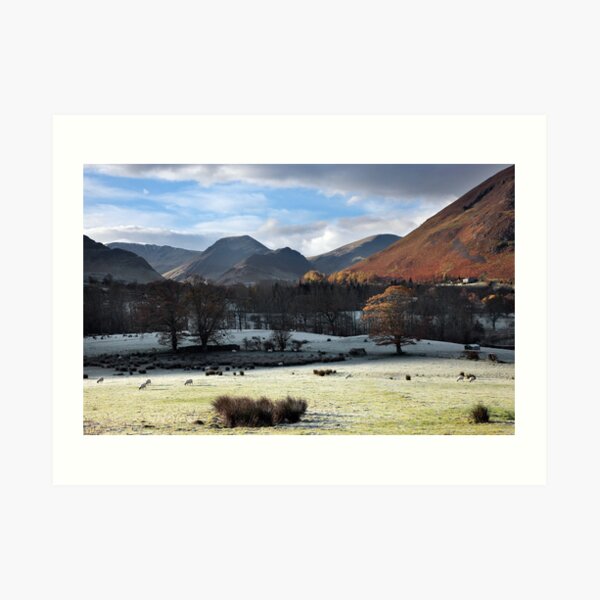 Autumn InThe Newlands Valley Art Print