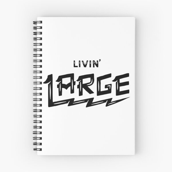 Item preview, Motivational Inspirational and Positive quote -  livin large typography text art by Word Fandom - wordfandom designed and sold by Kerry Pritchard.