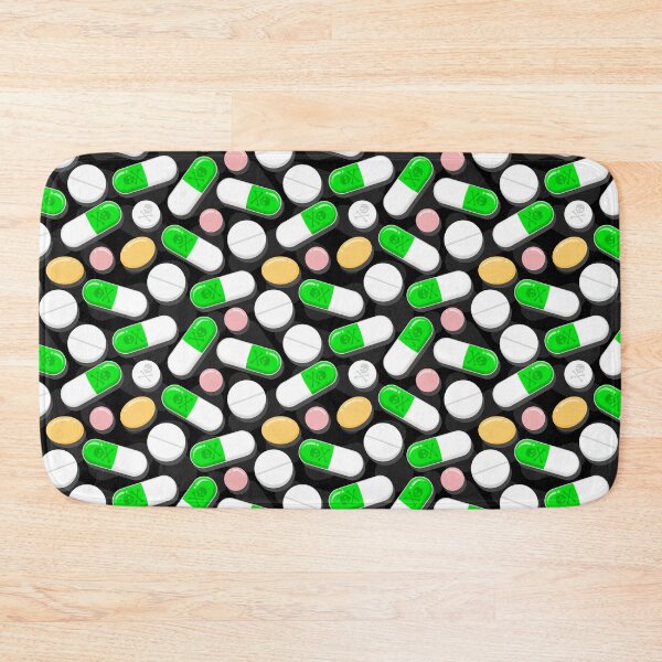 Item preview, Deadly Pills Pattern designed and sold by XOOXOO.