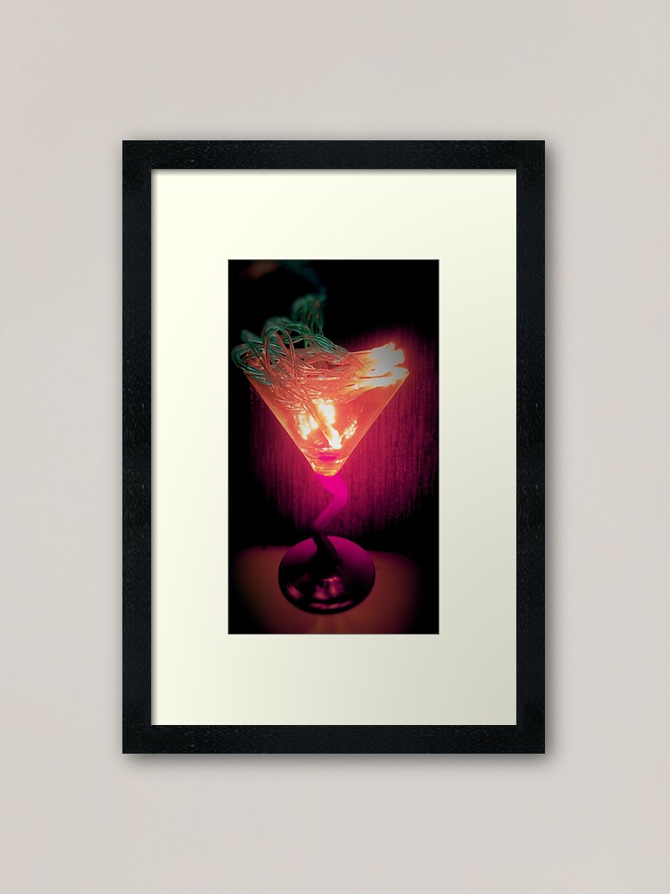 Alternate view of Happy hour Framed Art Print