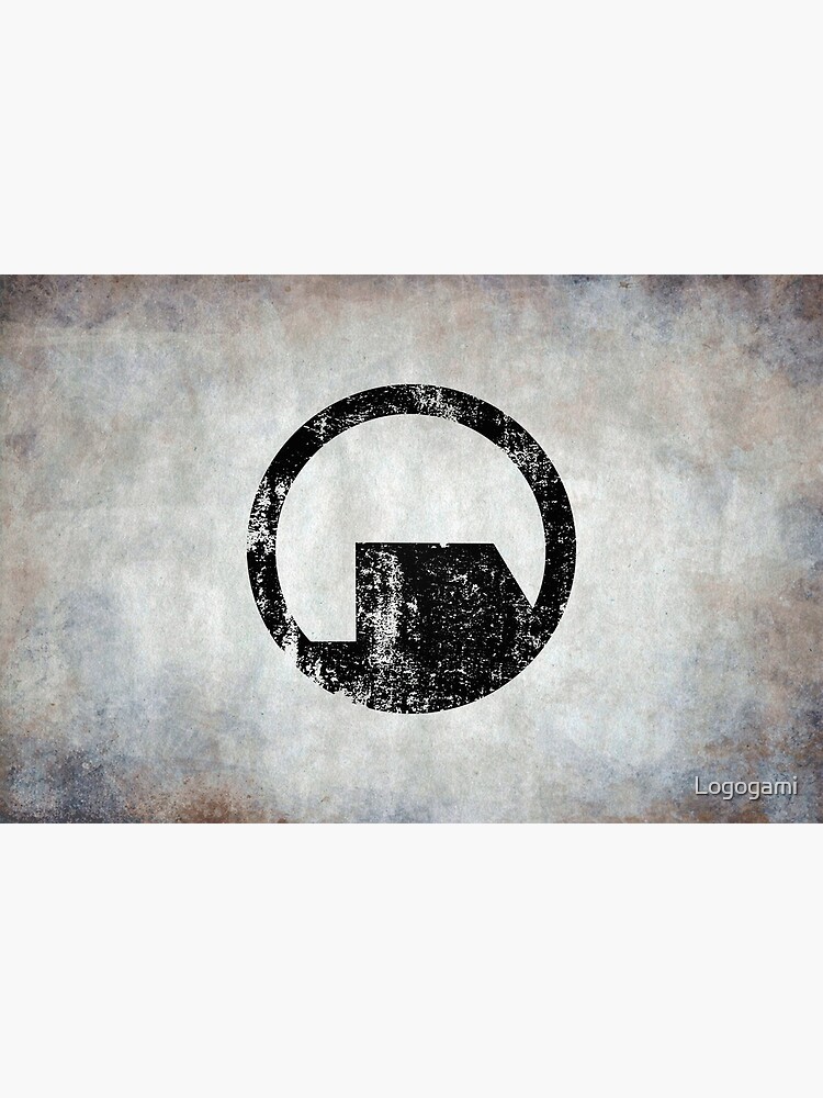 Black Mesa Logo · Distressed by Logogami