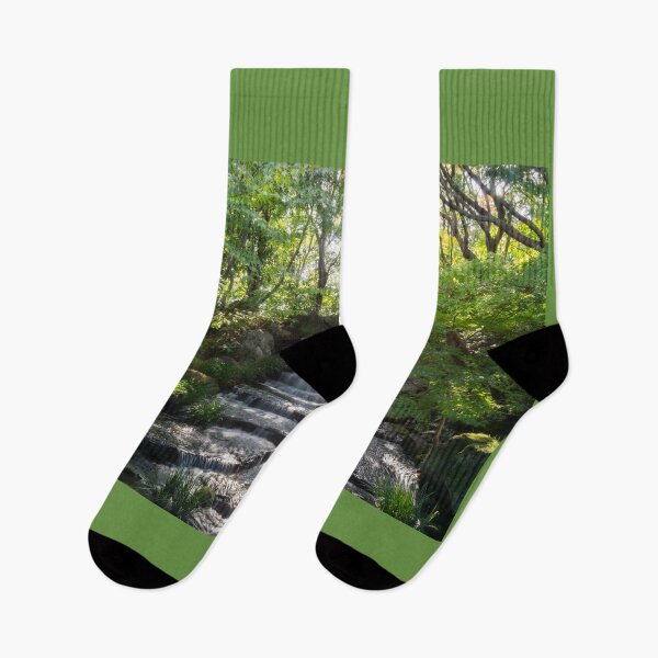 Item preview, Beautiful Stream in a Japanese Garden in Himeji, Japan. designed and sold by Danielasphotos.