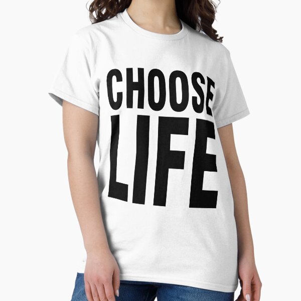 Item preview, WHAM Choose Life George Michael Choose Life T-Shirt Tribute Tees designed and sold by MichaelKyriacos.