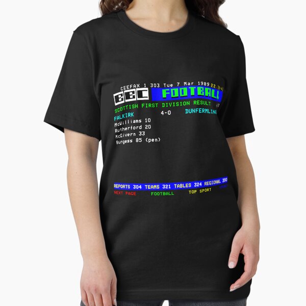 Item preview, Falkirk Super Tuesday 1989 v's Dunfermline CEEFAX designed and sold by boxoflyrics.