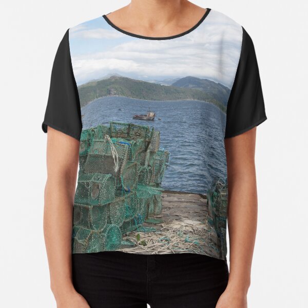 Creels at Plockton Chiffon Top