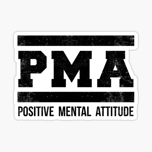 Item preview, Positive Mental Attitude - PMA designed and sold by boldshirts.
