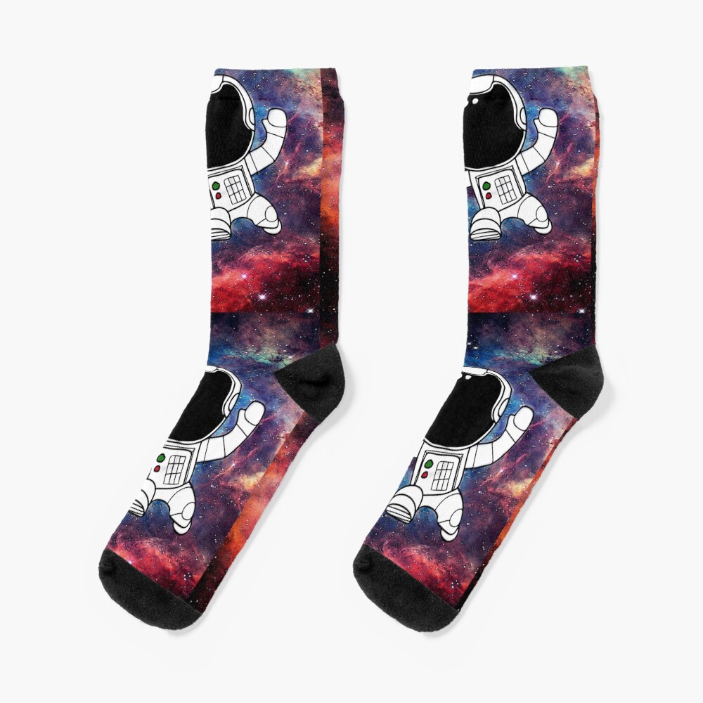 "spaceman in the universe" Socks for Sale by thediff1985 Redbubble