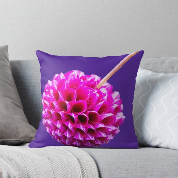 Item preview, Pink Striped Dahlia  designed and sold by Alternative Perspectives.