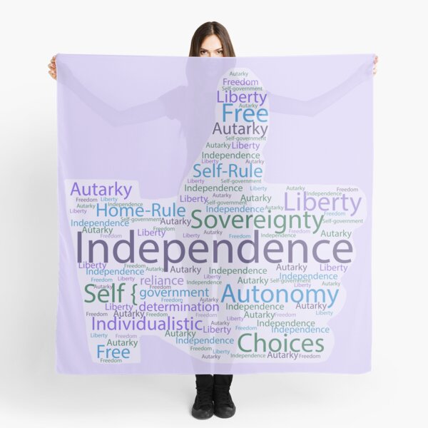Thumbs Up for Independence Scarf