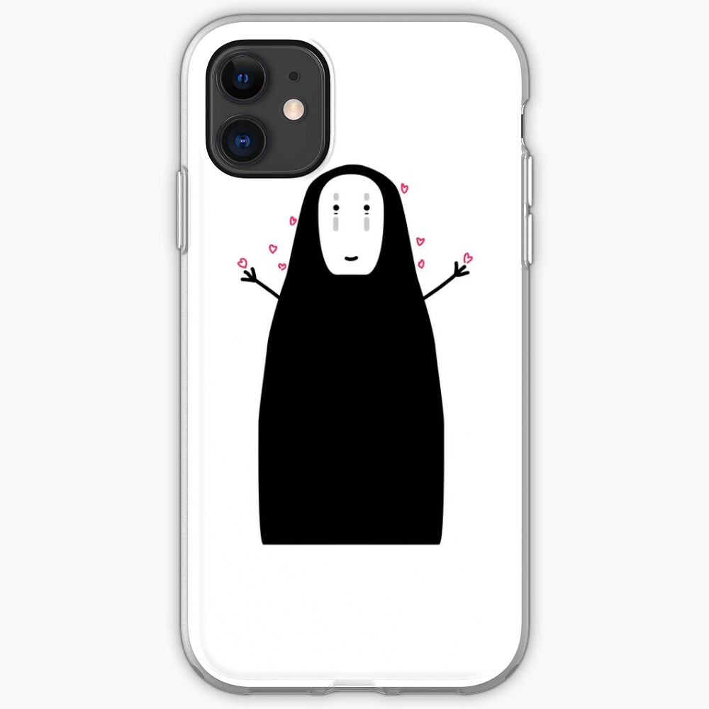 No Face カオナシ Iphone Case Cover By Toninom Redbubble