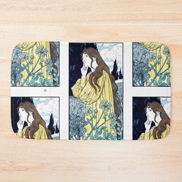 Item preview, Meditation by Eugène Grasset designed and sold by ArtExpression.