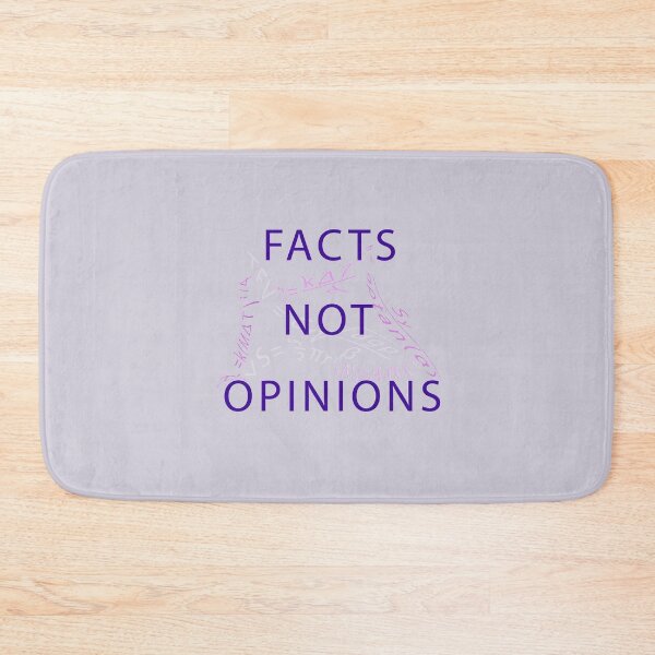Item preview, FACTS NOT OPINIONS Geological Equations designed and sold by Alternative Perspectives.
