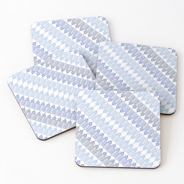 Artikelvorschau, BIRDCAGE Blue Ombre 2 entworfen und verkauft von designsMM.