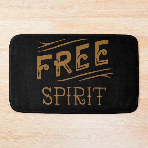 Artikelvorschau, Motivational Inspirational and Positive quote - free spirit typography text art by Word Fandom - wordfandom entworfen und verkauft von Kerry Pritchard.