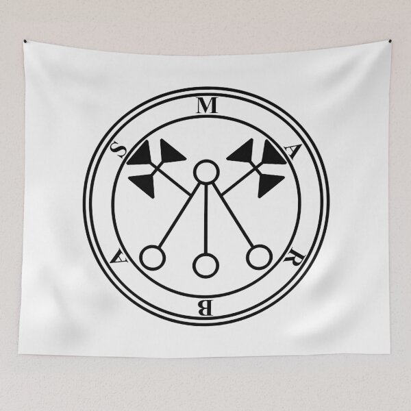 Item preview, Sigil of Marbas - Black designed and sold by Mighty-Zandor.