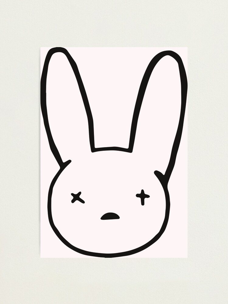 Bad Bunny Dodgers 55 cute | Photographic Print
