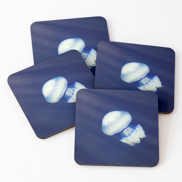 Item preview, Jellyfish in a deep blue sea water designed and sold by Pino 'Delfino' Esposito.