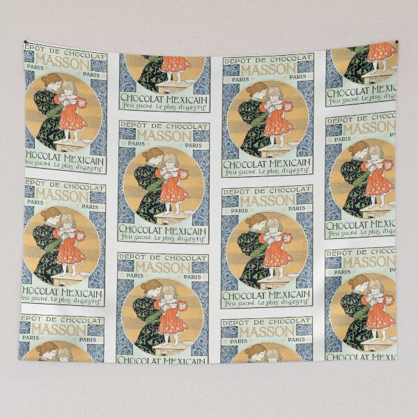 Item preview, Chocolat Mexicain by Eugène Grasset - Vintage Art Nouveau Poster designed and sold by ArtExpression.