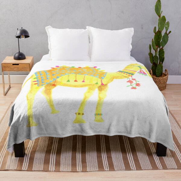 Item preview, Adorned camel in the desert designed and sold by marinarrua.