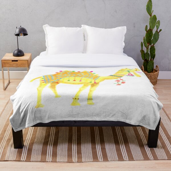 Item preview, Adorned camel in the desert designed and sold by marinarrua.